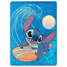 Northwest Lilo and Stitch 실크 터치 담요 116.8 x 152.4cm(46 x 60인치) 웨이브 만들기