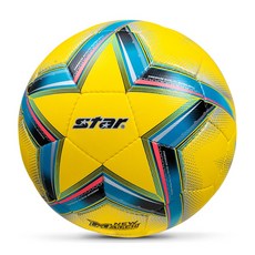 스타스포츠 뉴 매치 풋살공 야간에 잘보이는 옐로우 풋살볼 방수코팅 우천시 사용가능, 1개, 풋살공 뉴매치 옐로우