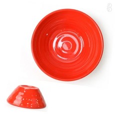 셀팃 업소용 멜라민 특면기 4호 빨강색 떡볶이그릇, 선택1:본상품선택, 단품, 1개