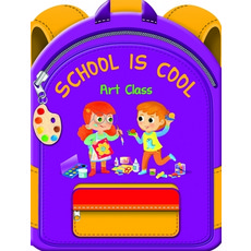 School Is Cool Art Class: A Colorful Tale to Help Boys and Girls Get Excited about School and Art Paperback, Imagine & Wonder, English, 9781953652379