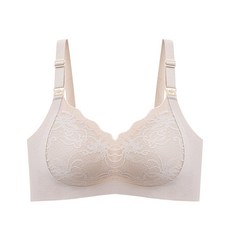 雪倫小舖孕婦內衣 親膚提拉透氣蕾絲無鋼圈哺乳內衣 上開扣餵奶內衣