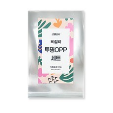 선율상사 비접착식 OPP 투명 봉투 방산시장 직 사각형 카드 슬리브, 100개