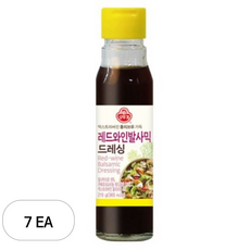 오뚜기 레드와인발사믹드레싱, 215g, 7개