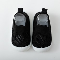 DIU 嬰兒學步鞋春秋季男女童飛織網鞋軟底透氣防撞寶寶地板鞋