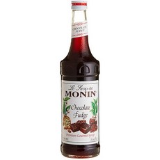 Monin 프리미엄 초콜릿 퍼지 향료 시럽 750ml, 3개