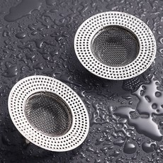 不銹鋼方形地漏蓋，浴室防毛髮堵塞過濾網, 【小號】,【1個裝】