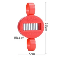 콩슈레더 가정용 다목적 야채 커터 녹색 콩을 자르고 당기기 위해 주방 파쇄 된 눈 완두콩 작은 도구, 01 M