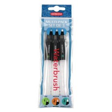 DERWENT Waterbrush 自來水筆 3入組, 1個, 全館商品滿500元出貨(不含運費), N/A