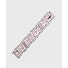 패션스타트 퀼팅 30cm 패치워크 시접자, 1개, 투명