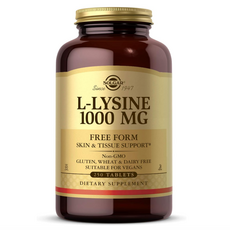 Solgar L-Lysine 솔가 L 라이신 1000mg 250타블렛, 250정, 1개