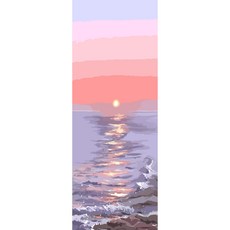 논슬립 접으식 요가매트 홈트 휴대용 초슬림1.5mm, 1개, 유화Y05