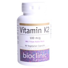 BIOCLINIC NATURALS 維生素 K2 100mcg 素食膠囊, 90顆, 1罐
