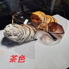 水晶切邊太陽眼鏡 歐美風日系百搭名媛風漸變色鏡片多邊形墨鏡