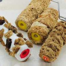 해초면 브러시 아트 페인트 텍스처 무늬로라 롤러 벽 페인팅, 1세트