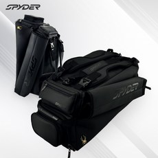 SPYDER 스파이더 프라임 하이브리드 야구백팩 (블랙), 1개, 블랙