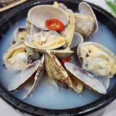 국내산 바지락 세척 해감 생물 조개, 1개, 2kg