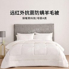 퀼트이불 누빔매트 순면 침구 침실 신혼집 두꺼운 사계절 기숙사 인테리어, 울 겨울 담요