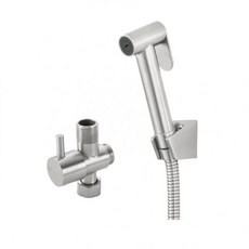 mySocket 附彎角閥 衛浴配件, DAY&DAY日日家居-ED-VS8651 不鏽鋼沖洗器, 1個