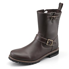 데이턴Daytona 바이크 부츠 라이딩 부츠 엔지니어 부츠 천연 가죽 소가죽 시프트 패드 내장 사이드 지퍼 HBS004 다크 브라운 26.5cm/남성용 17144