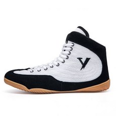 완릴라이(WANLILAI) 남성용 경량 내구성 복싱화 미끄럼 방지 기능으로 격투기 레슬링에 적합하게 설계 142352