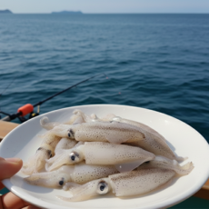 [한정특가] 당일조업 생물 자연산 호래기 싱싱한 횟감용 꼴뚜기 회, 4개, 생물 호래기500g