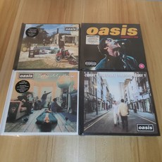 Oasis 綠洲樂隊 CD合集 4張打包《Definitely Maybe》《(What's the Story) Morning Glory?》《Knebworth 1996》等 全新未拆封, 如圖所示