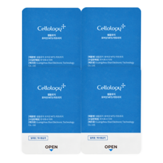 셀올로지 포어샷 MTS 롤러 모공케어 피지관리 홈케어, 카트리지 1세트(4ea)