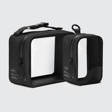 Bitplay AquaSeal 全防水收納組 防水包 旅行包 洗漱包 M號0.5L/L號1.5L, 黑