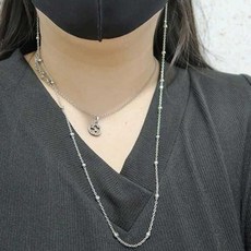 분실방지 마스크스트랩 마스크목걸이 포인트볼 체인