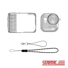 STARTRC Insta360 GO Ultra 冰感保護套 TPU 透明/透黑, 1個, 透黑(15050007)