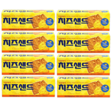 치즈샌드 과자, 45g, 8개