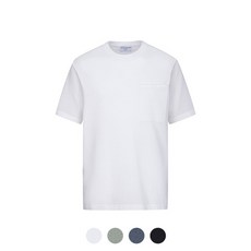 앤드지 머신워셔블 쿨터치 포켓 반팔 니트_BZC2ER1101 363998