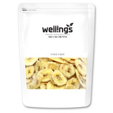 웰링스 추억의 옛날 과자 간식 바나나칩300g, 1개, 300g