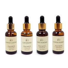 꿈꾸는비 드라이어볼 아로마 오일 30ml 건조기향기오일, 플라워마켓