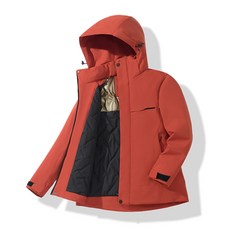 石墨烯防水防風保暖情侶款棉衣外套