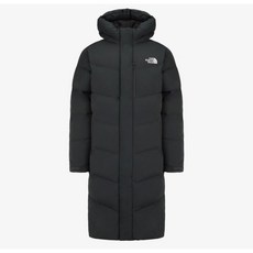 노스페이스 남성 롱패딩 알칸 하이브라드 다운 볼 코트 차콜색상 HNJ1DQ61K