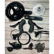 SHIMANO 105 R7120 12速油壓碟煞大全套 2X12速, 1個, 單 ST-R7120+BR-R7170