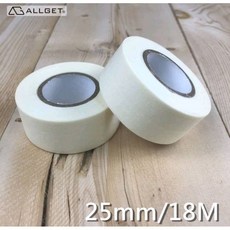 【ALLGET】美紋紙膠帶 遮蔽膠帶 防護用膠帶 油漆防護 藝術塗裝 烤漆用膠帶 油漆DIY, 1個, 寬度:25mm(一組2入）