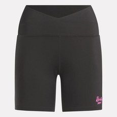 Reebok X Barbie 女 緊身褲 內搭褲 黑