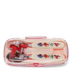 Rex London 兒童餐具2入組 附收納盒 恐龍寶寶, 1個