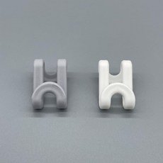 옷걸이 연결 공간활용 옷장정리 후크, 화이트, 화이트
