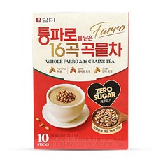 담터 통 파로 16 곡물 제로슈가 차 건강차 20g 10T
