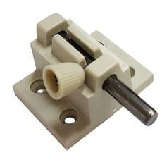 【台灣製】含稅 門栓 1200型 高閂鐵心 落地門閂座 栓座 鋁門栓 紗門閂 紗窗栓 鋁窗栓, 1個