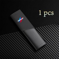 자동차 섬유 가죽 벨트 어깨 패드 편안함, 1개, 1. 1 pcs