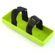 SCX10 1/10 1/8 호환 RC 크롤러 자동차 모델 업그레이드 부품에 대 한 플라스틱 배터리 상자 트레이 홀더, 02 라이트 그린, 1개