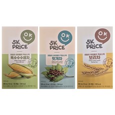 5k프라이스 액상스틱 보리차 200ml + 헛개차 200ml + 옥수수수염차 200ml