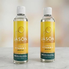 2개 제이슨 JASON 5000IU 비타민E 스킨 오일 118ml 식물성 페이스오일