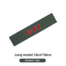 핫 포트폴리오 가죽 카시트 벨트 어깨 보호 패딩 골프 티구안 파사, 1개, 5. Long-green-1PCS