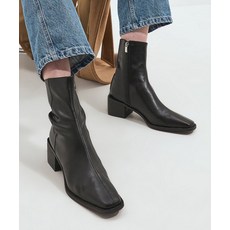 솔트앤초콜릿 슬림 스퀘어 토 앵클부츠 412246004 (5.5cms) 320223