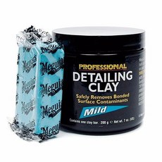 Meguiar's C2100 美光專業美容黏土 200克 罐裝 深層清潔車漆 輕鬆去除頑固污垢, 1瓶